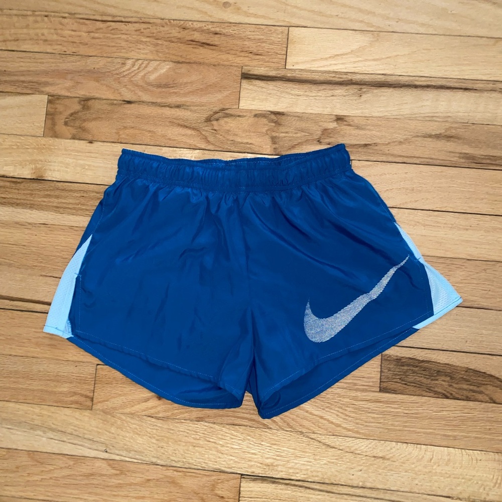 Nike Women's Blue Nike Athletic Shorts